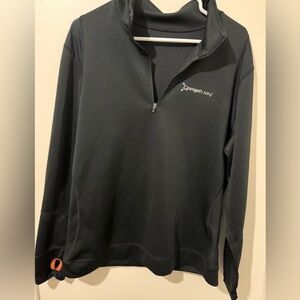 Orangetheory women’s black Zip-Up pullover.